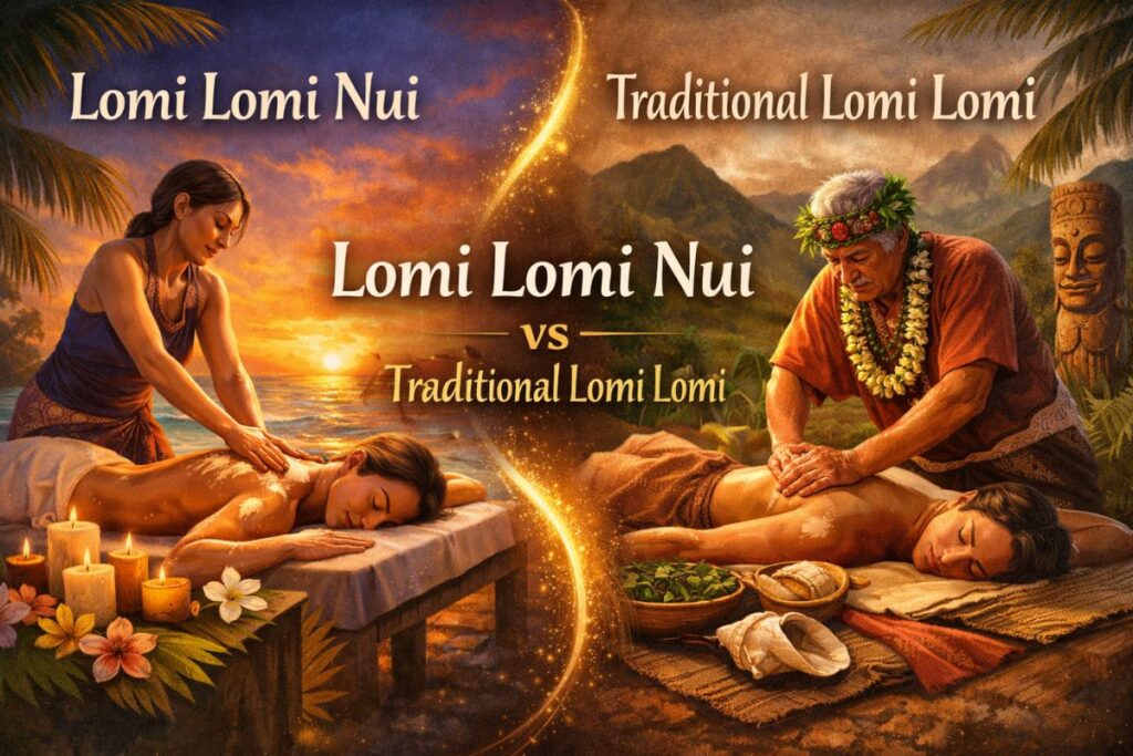 lomi lomi nui vs traditional lomi lomi