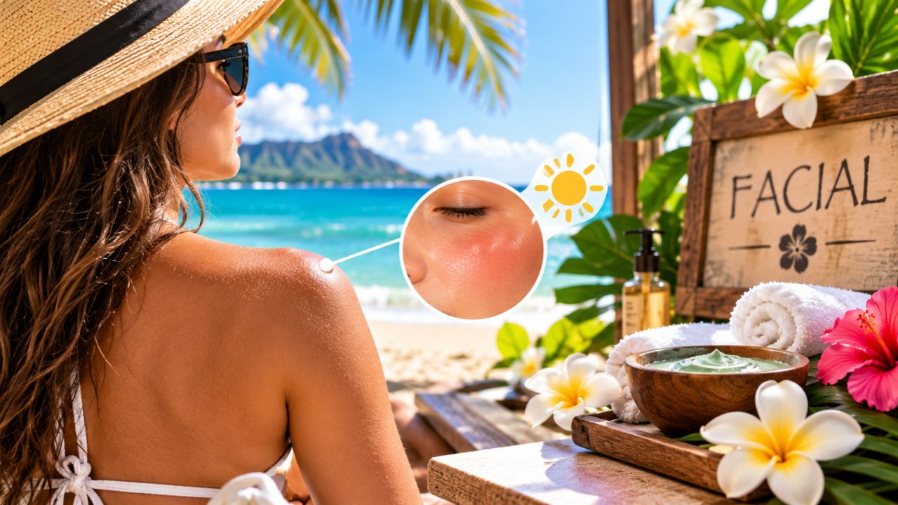 When to Schedule a Facial After Sun Exposure: A Hawaii Visitor’s Guide